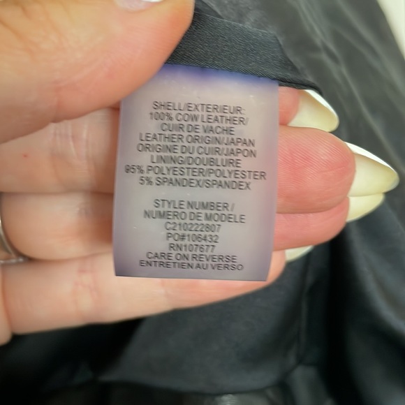 Alice and Olivia Leather Moto Jacket - Picture 13 of 13